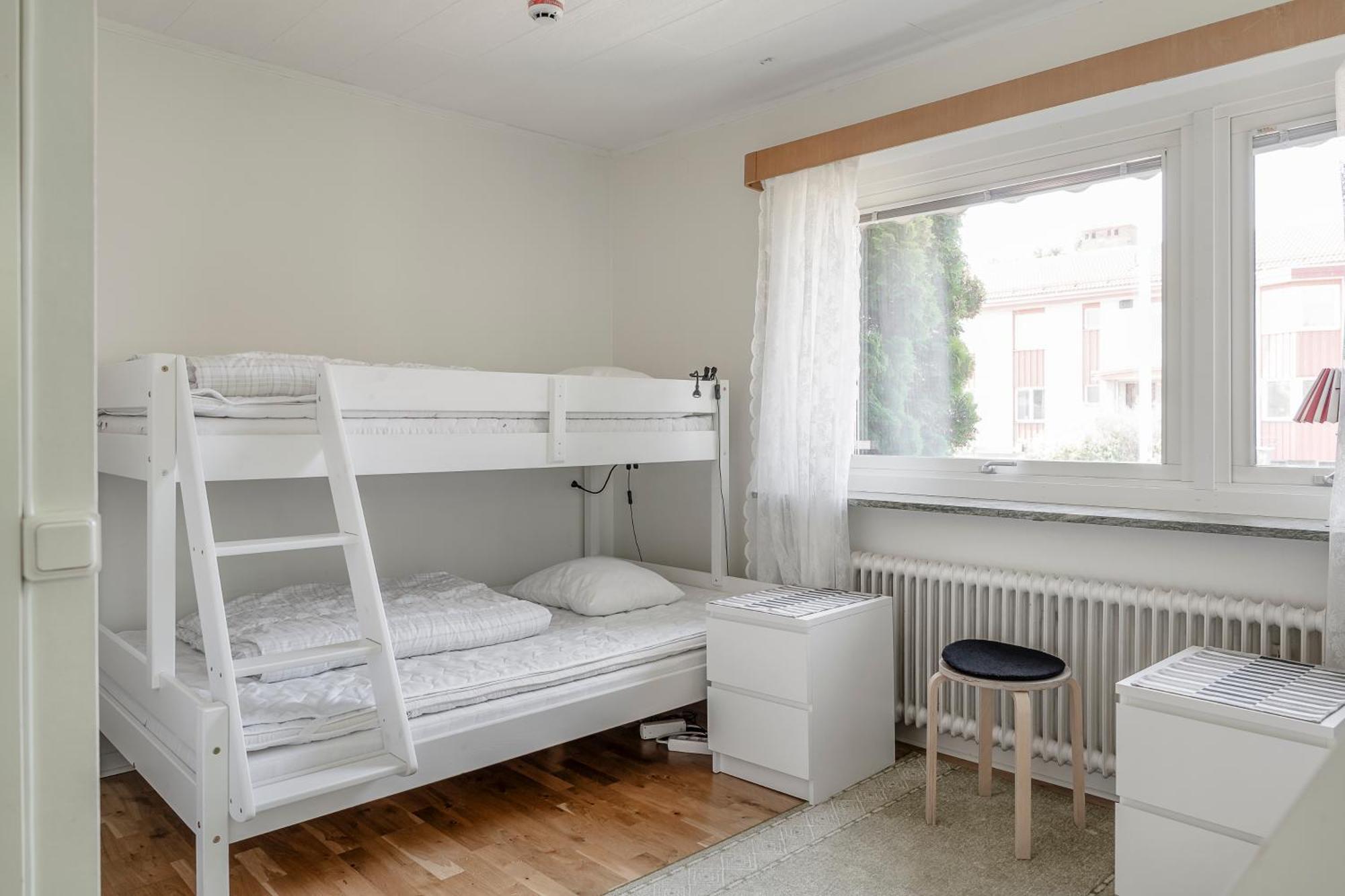 Vandrarhemmet Stranden Mora Bagian luar foto